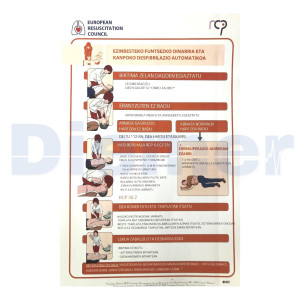 Cartel Desa Adhesivo Instrucciones Rcp Castellano